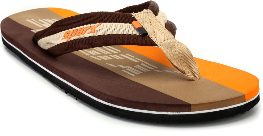 Sparx slippers orange cheap