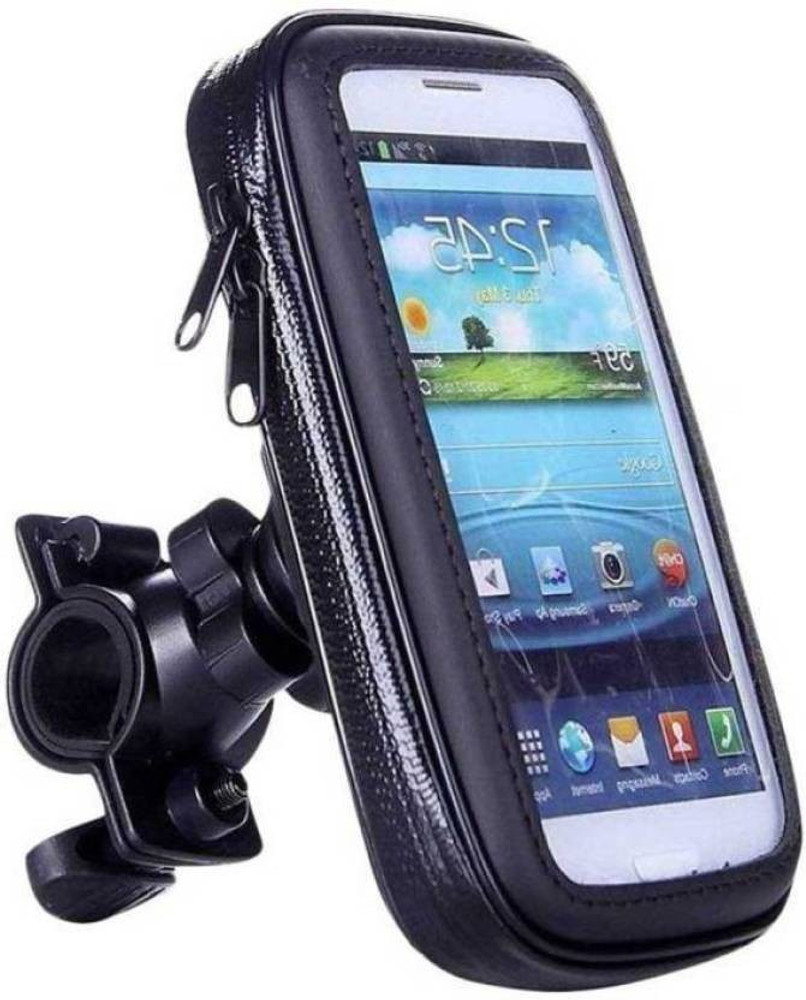 Waterproof mobile shop holder for motorcycle
