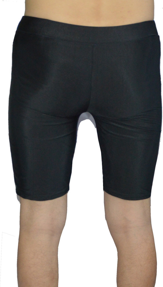 TAB Fashion Solid Men Black Cycling Shorts