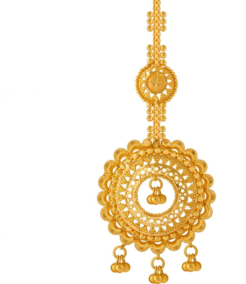 PC Chandra Jewellers P.C. Chandra Jewellers 22K YELLOW GOLD MAANG TIKA Yellow Gold 22kt 900 Platinum Gemstone Types Maang tikka Price in India Buy PC Chandra Jewellers P.C. Chandra Jewellers 22K