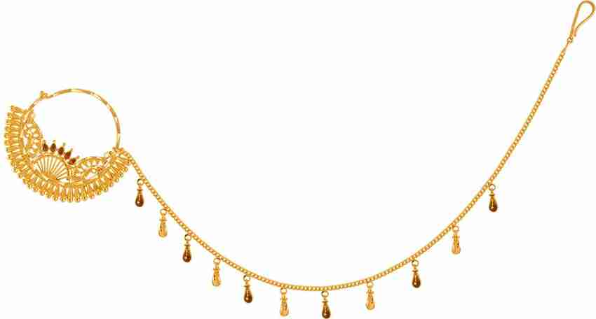 Kalyan jewellers nath design with price hot sale