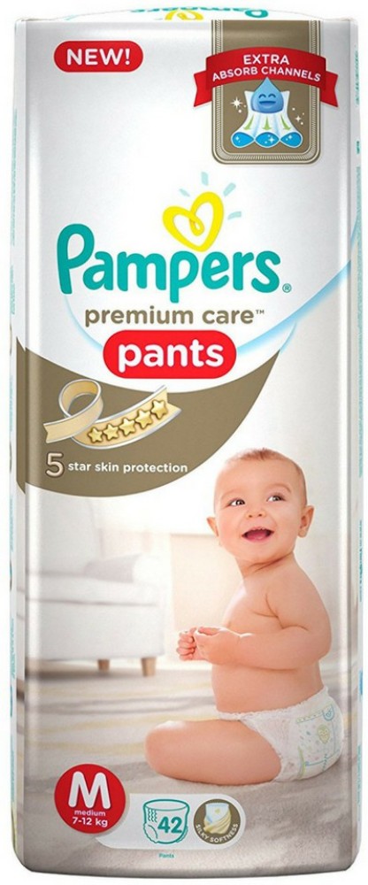 Buy Pampers Premium Care Pants L 30 count 9  14 kg Online at Best  Prices in India  JioMart