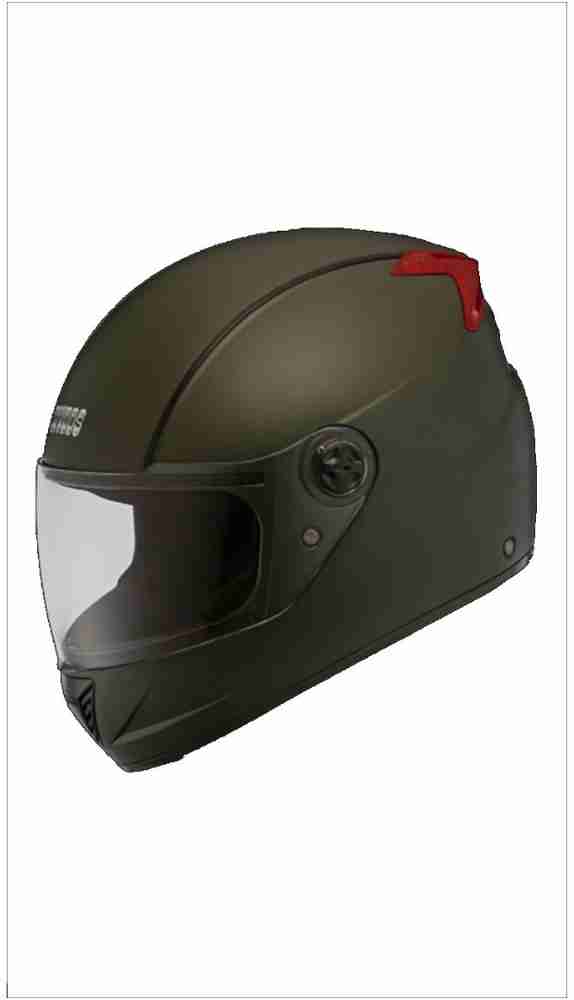 Matte green bike sale helmet