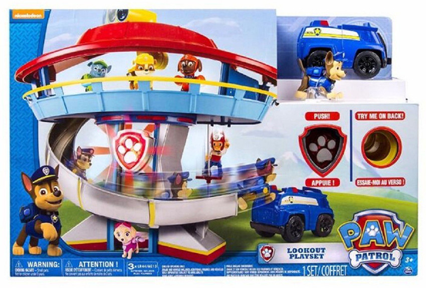 Paw patrol lookout tower slide store