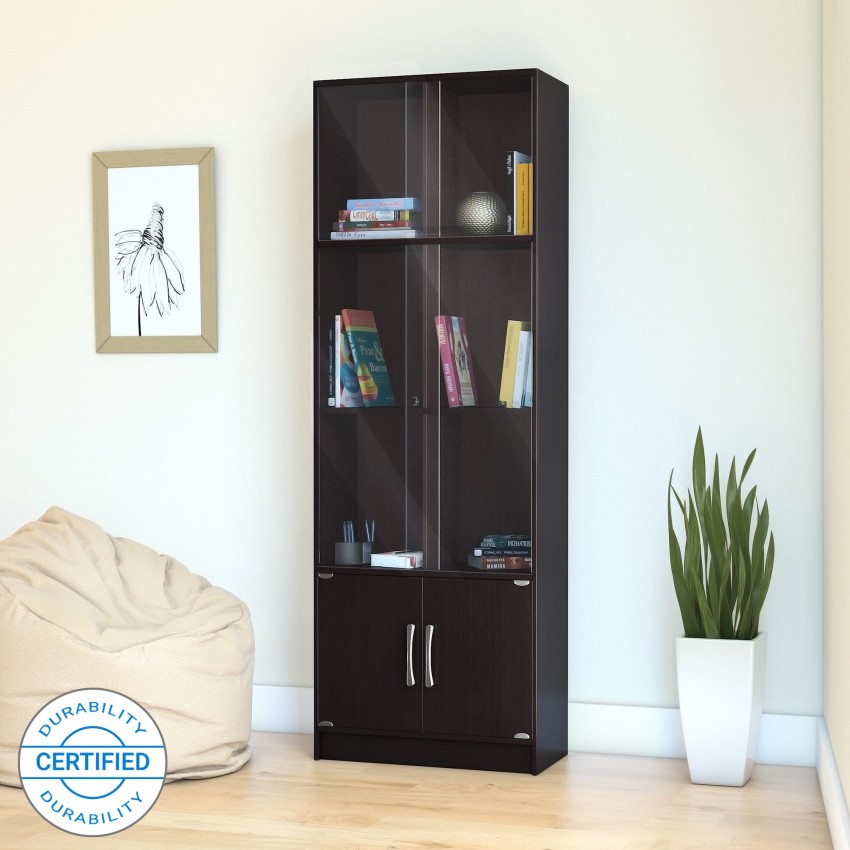 Wooden bookshelf online flipkart