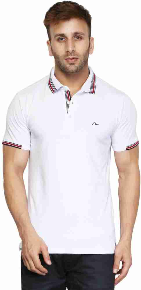 Mudo Solid Men Polo Neck White T Shirt Buy Mudo Solid Men Polo Neck White T Shirt Online at Best Prices in India Flipkart