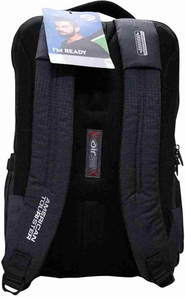 AMERICAN TOURISTER INSTA PLUS 02 GREY 2018 38 L Laptop Backpack grey Price in India Flipkart