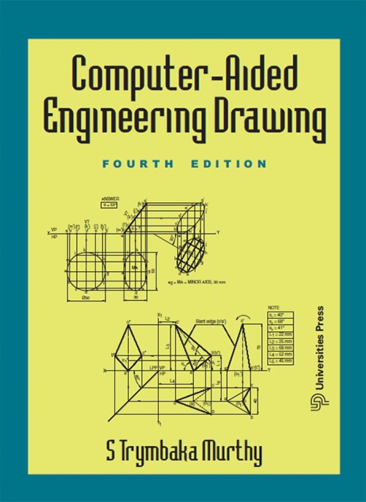 Buy Caed Computer Aided Engineering Drawing For 111 Semester BeBtech  Courses Pb 2015 Book Online at Low Prices in India  Caed Computer Aided  Engineering Drawing For 111 Semester BeBtech Courses Pb