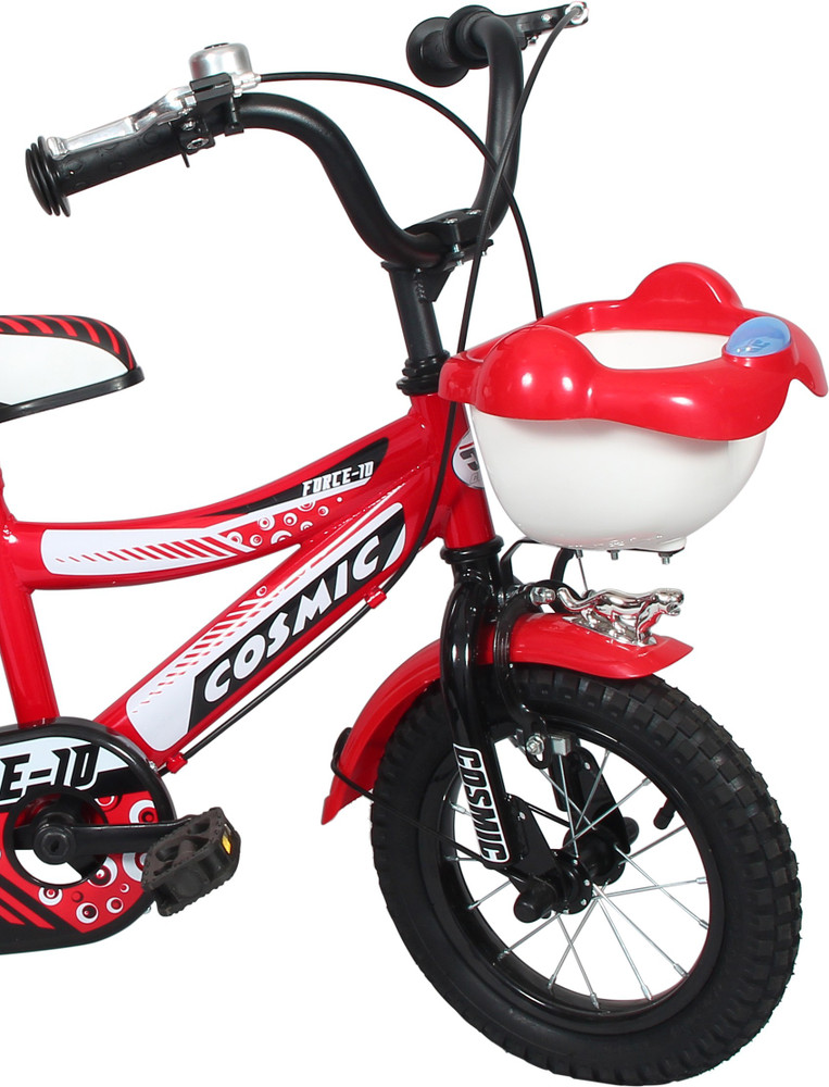 COSMIC FORCE 10 KIDS BICYCLE 12 INCH RED WHITE 12 T Recreation