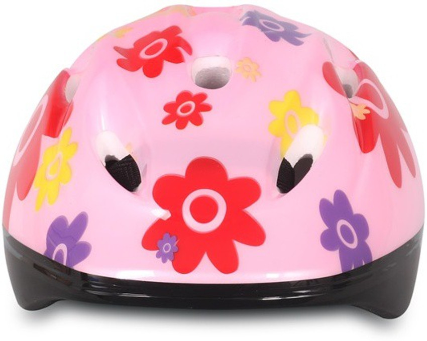 Neon pink bike best sale helmet