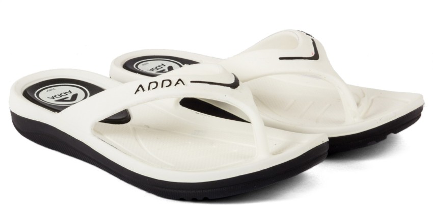 Adda best sale white slippers