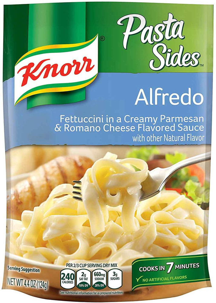 Knorr Pasta Sides Alfredo 124g 4.4 oz Fettuccine Pasta Price