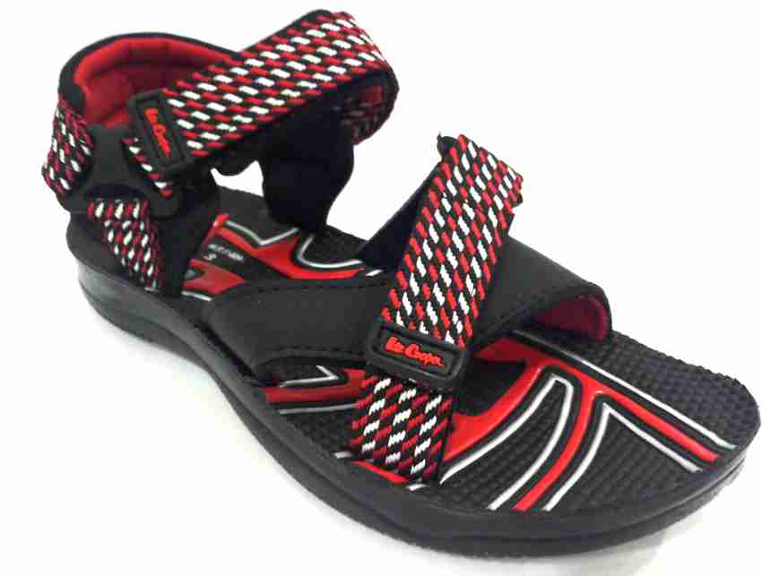 Red cooper chappals online