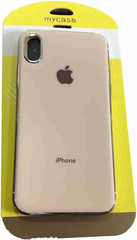 My Case Back Cover for Apple iPhone X Rose Gold My Case