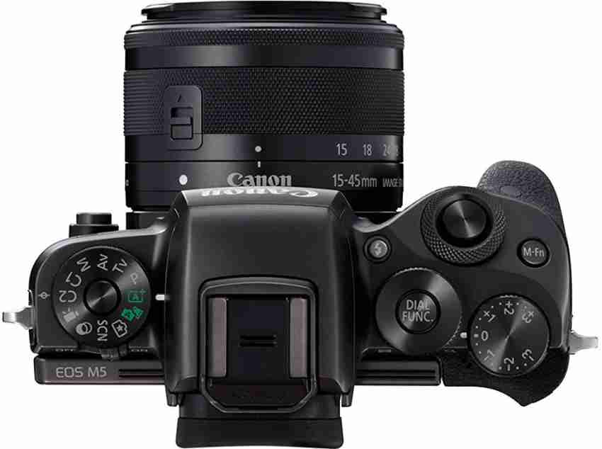 Canon M5 Mirrorless Camera EF-M15-45 IS STM Price in India - Buy Canon M5  Mirrorless Camera EF-M15-45 IS STM online at Flipkart.com