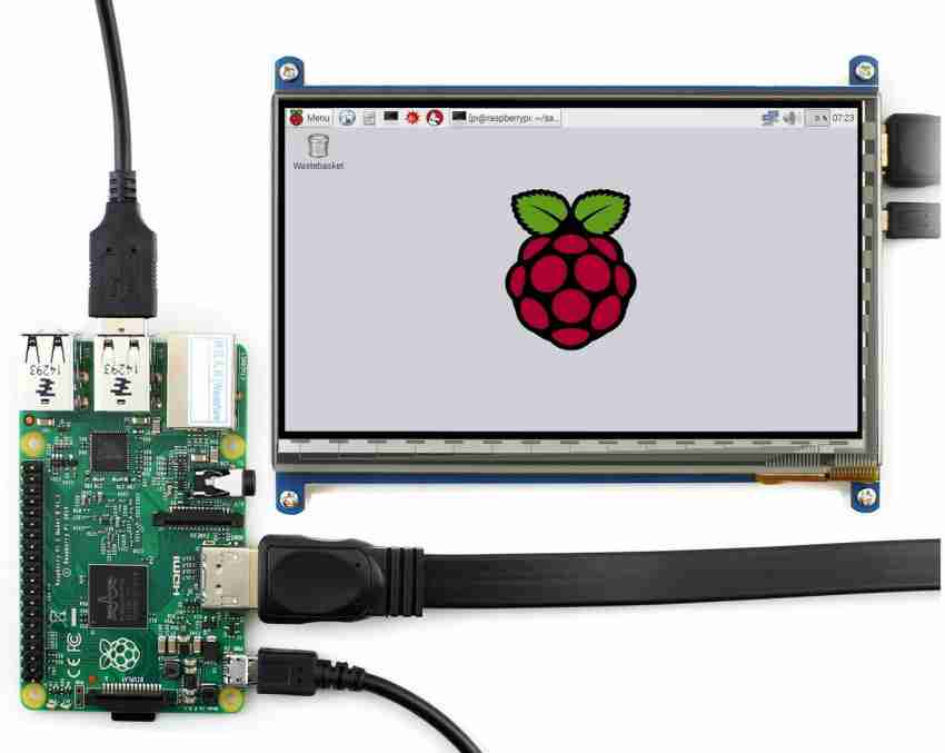 Raspberry Pi LCD - 7 Toushscreen Original