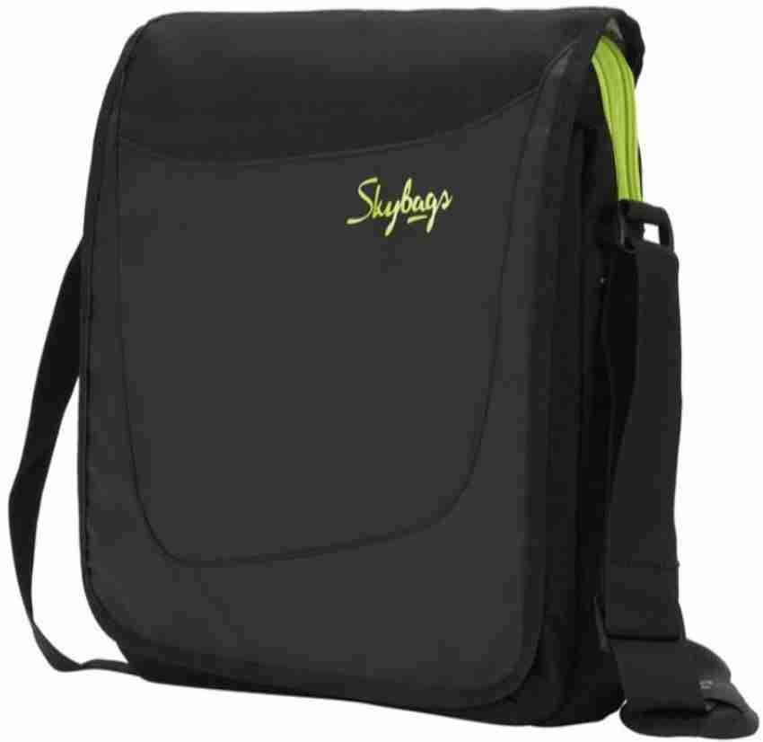 SKYBAGS Black Sling Bag Excursion Bag 02 Black Black Price in India Flipkart