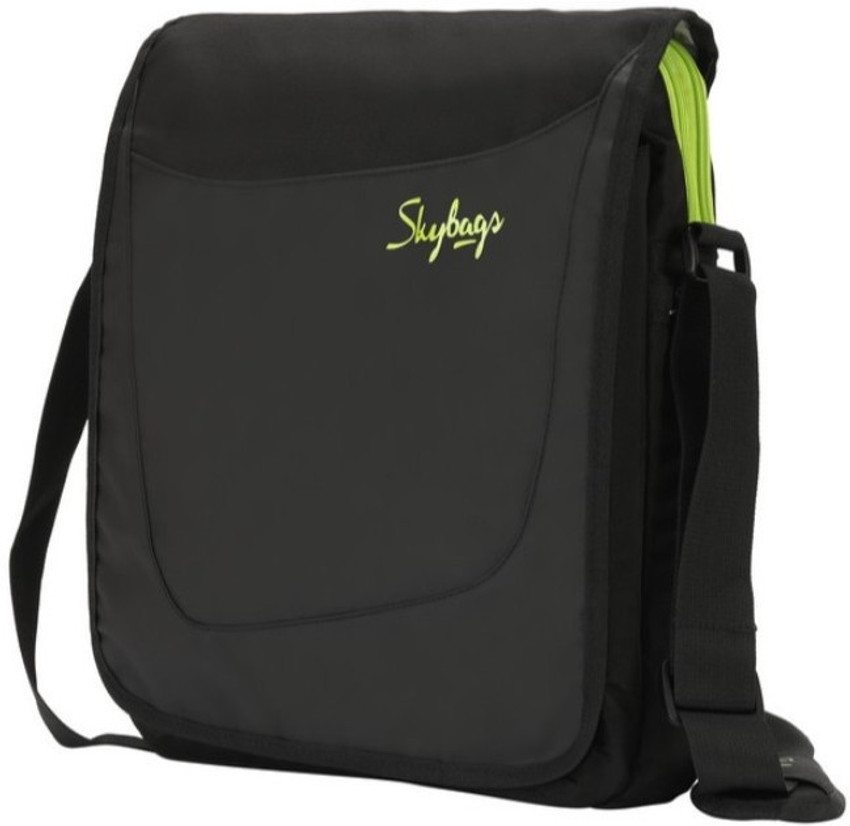 SKYBAGS Black Sling Bag Excursion Bag 02 Black Black Price in India Flipkart
