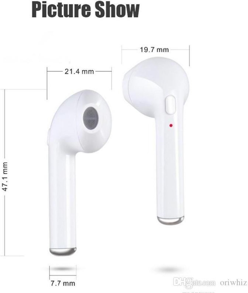 Celestech I7TWS Twin Bluetooth Wireless Stereo Earphones With Built in Mic for all smartphones Bluetooth Price in India Buy Celestech I7TWS Twin Bluetooth Wireless Stereo Earphones With Built in Mic f...