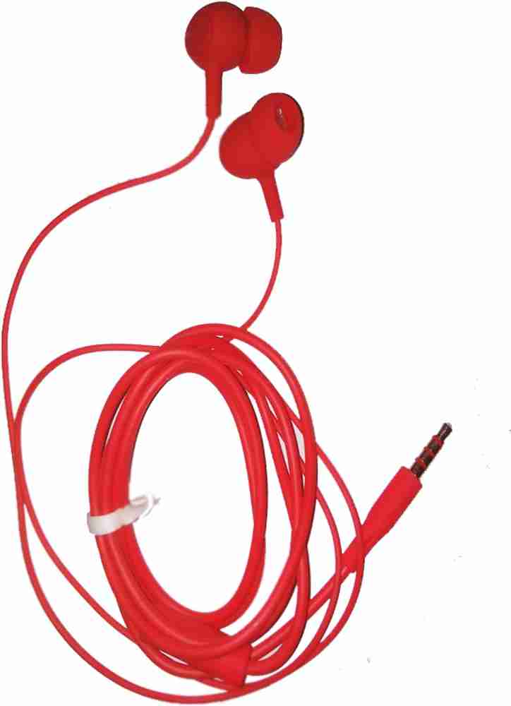 Earphone red colour online