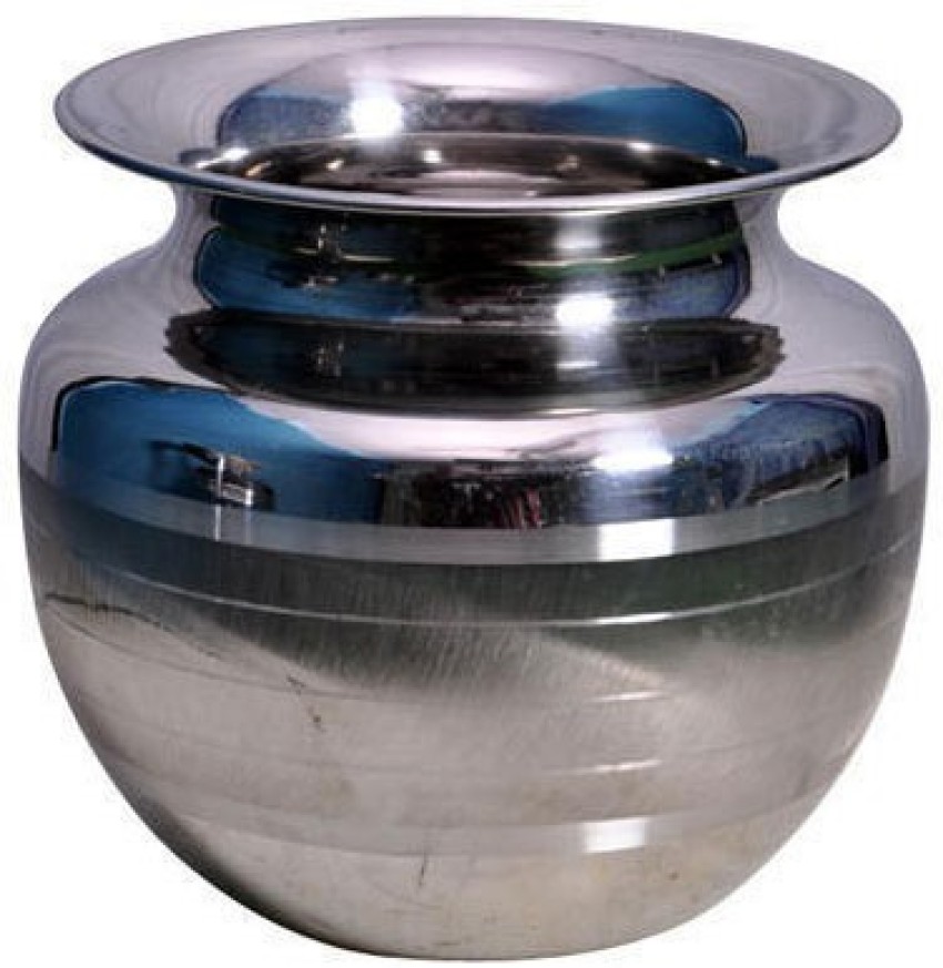 MNA Stainless Steel Lota / Water Pot / Pooja Kalash Steel  Kalash 