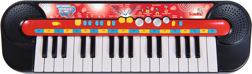 SIMBA My Music World Electronic Keyboard My Music World Electronic Keyboard shop for SIMBA products in India. Toys for 3 8 Years Kids. Flipkart