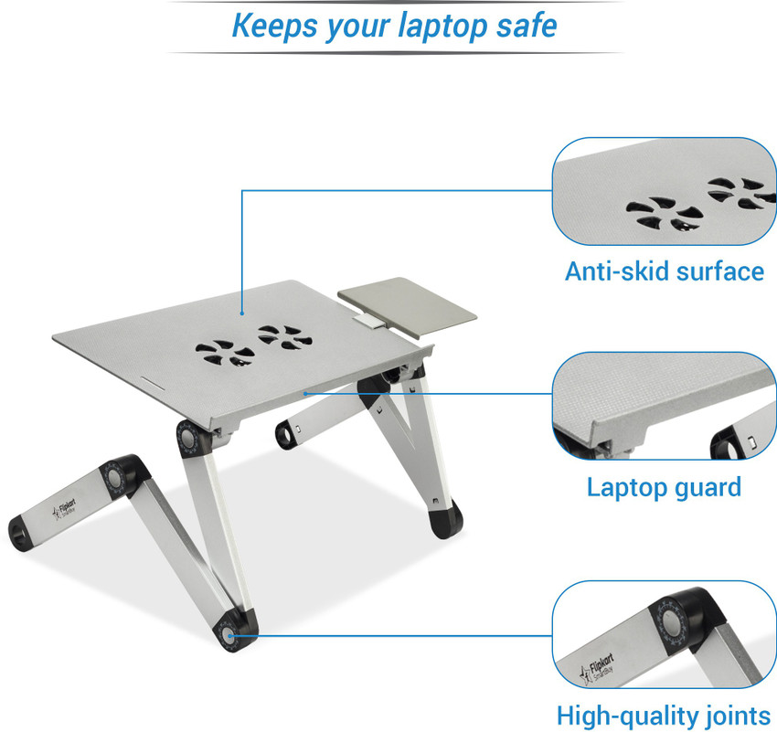 Flipkart SmartBuy Metal Portable Laptop Table Price in India Buy