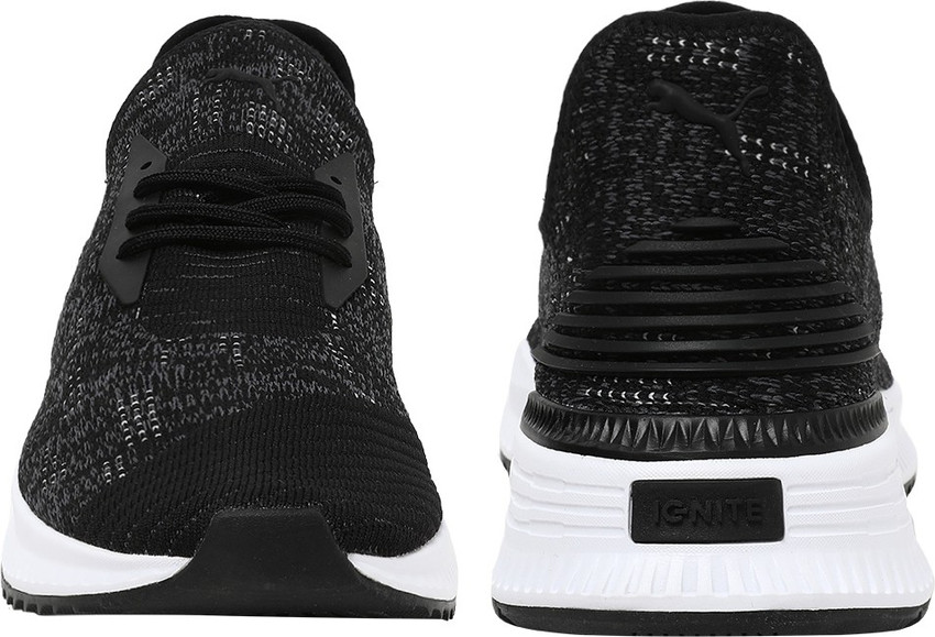 Puma mens avid evoknit 2025 mosaic shoes - black/iron/grey