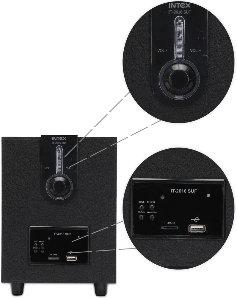 Intex it 2616 55 discount w portable home audio speaker