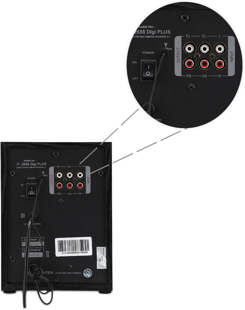 Buy Intex IT 2655 60 W Laptop Desktop Speaker Online from Flipkart