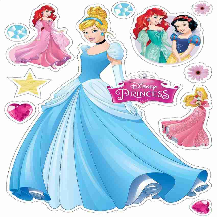 Autocollants Princesse Disney - 1 feuille par 1,25 €