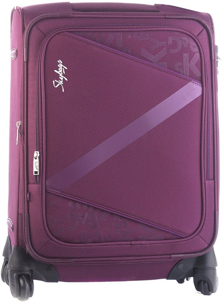 Skybags purple trolley best sale