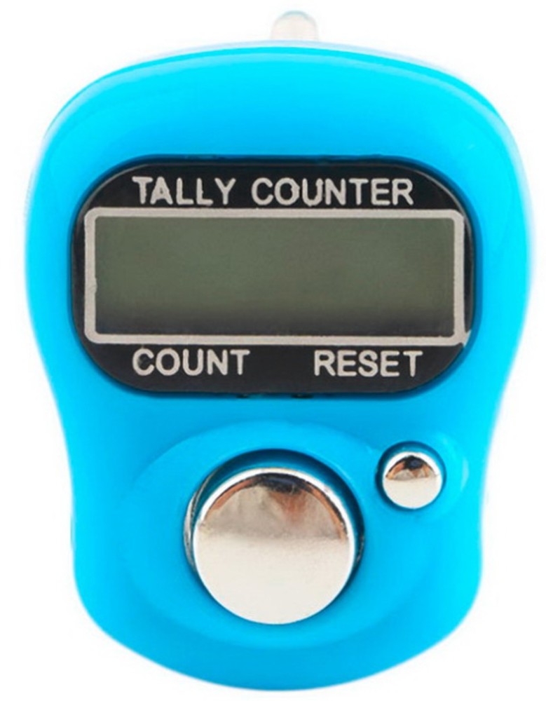 StealODeal Blue Electronic Finger Digital Tally Counter Price in