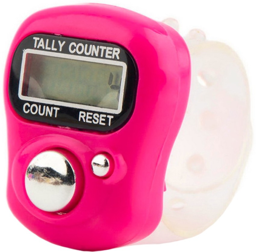 New Mini Portable Digital LCD Electronic Finger Ring Hand Tally Counter 9 B.