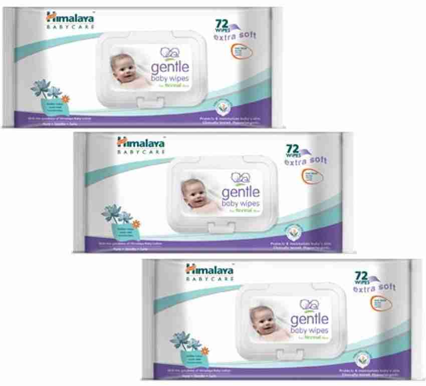 Himalaya Gentle Baby Wipes 72 Pieces New Releases