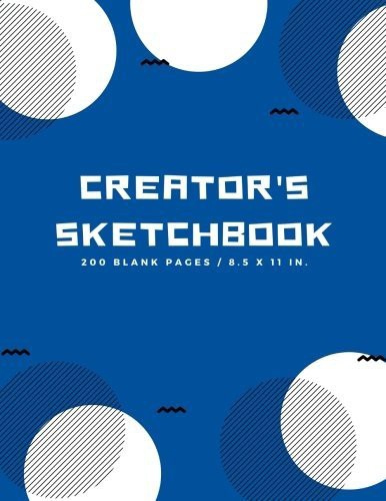 Sketchbook: A Large Sketchbook with Blank pages for Drawing