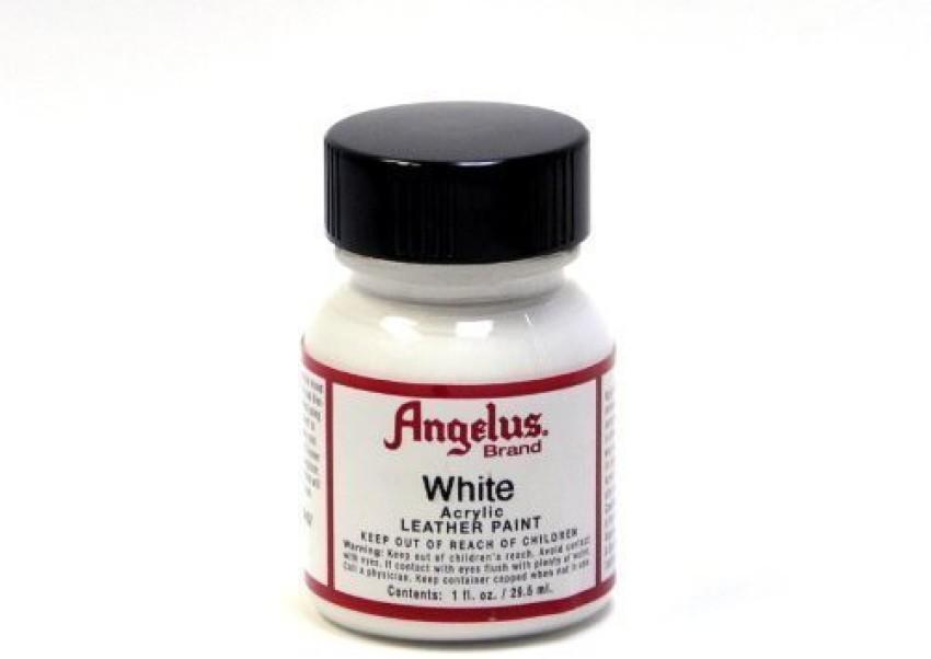 Angelus Brand Acrylic Leather Paint Water Resistant 1 Oz - Select Your  Color (#5 White) - Brand Acrylic Leather Paint Water Resistant 1 Oz -  Select Your Color (#5 White) . shop for Angelus products in India.