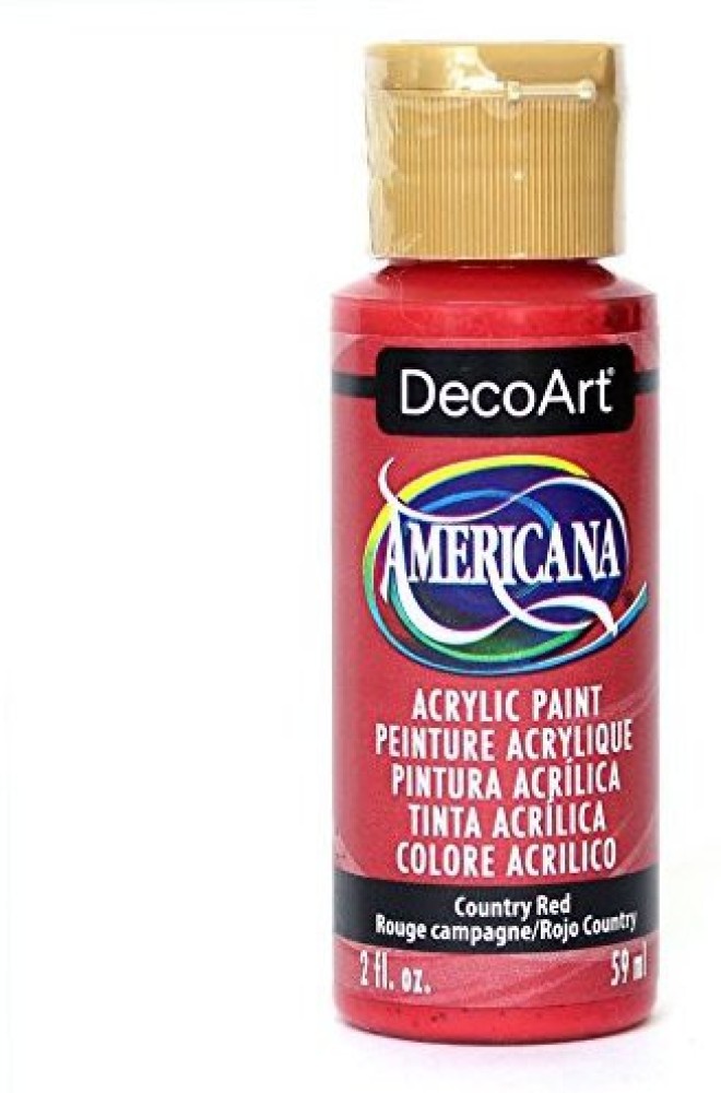 Deco Art Americana Acrylic Paint, 2-Ounce, Country Red - Americana Acrylic  Paint, 2-Ounce, Country Red . shop for Deco Art products in India.