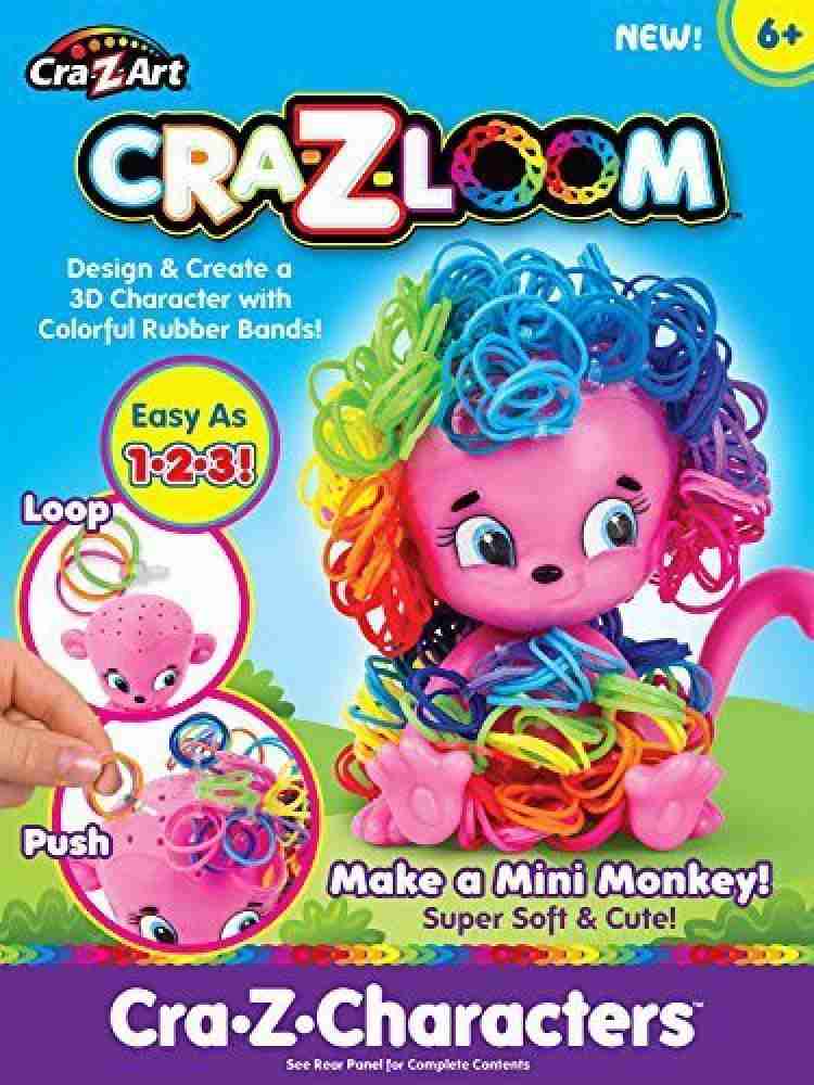 Cra-Z-Art Cra-Z-Loom Make A Monkey Cra-Z-Character Kit - Cra-Z-Loom Make A  Monkey Cra-Z-Character Kit . shop for Cra-Z-Art products in India.