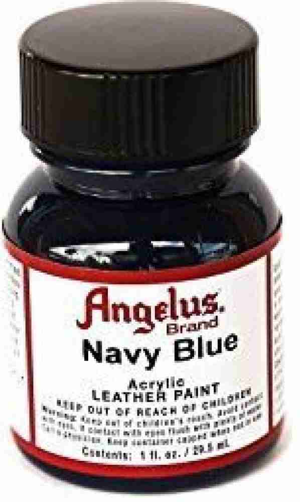 Angelus Navy Blue Acrylic Leather Paint 1oz