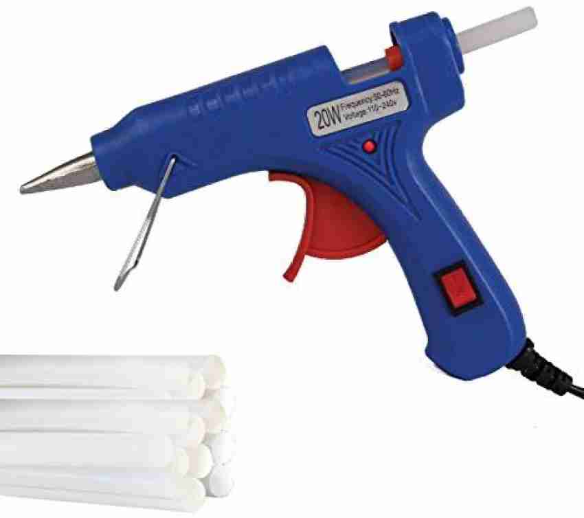 Gee Gadgets Hot Glue Gun - Rapid Heating And Quick Melt For Arts