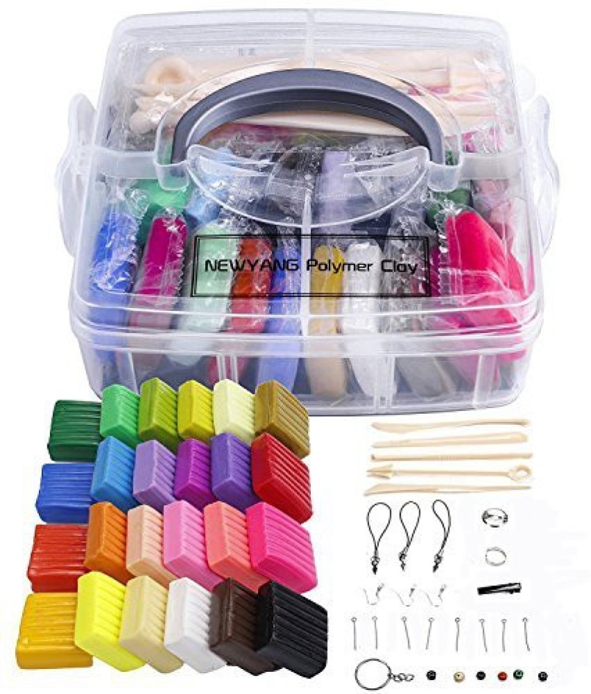 Polymer Clay kit, 72 Colors 1.06oz/Block Modeling Clay Set