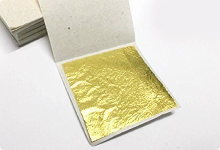 Gold Leaf Sheets 999/1000 Real : 100