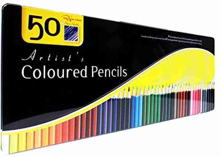 Pro Art Color Pencil Set Clam Pack 50-pkg-assorted Colors