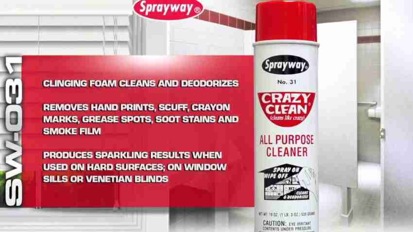 Sprayway Crazy Clean Wipes (70 Wipes)