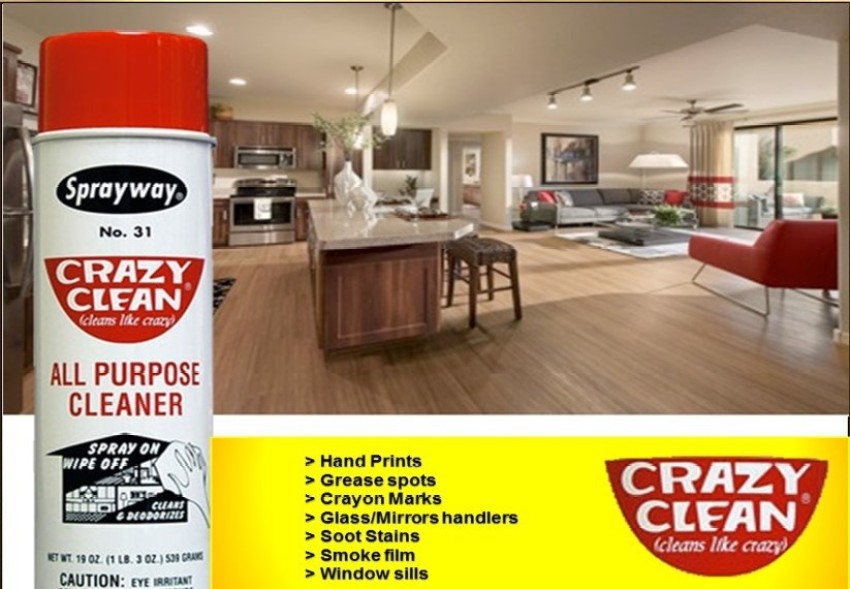 Sprayway 31 Crazy Clean All Purpose Cleaner Pembersih Serbaguna