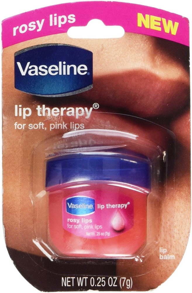 Vaseline Lip Therapy Rosy Tinted Lip Balm 10 Gm Pack Of 2 Rosy