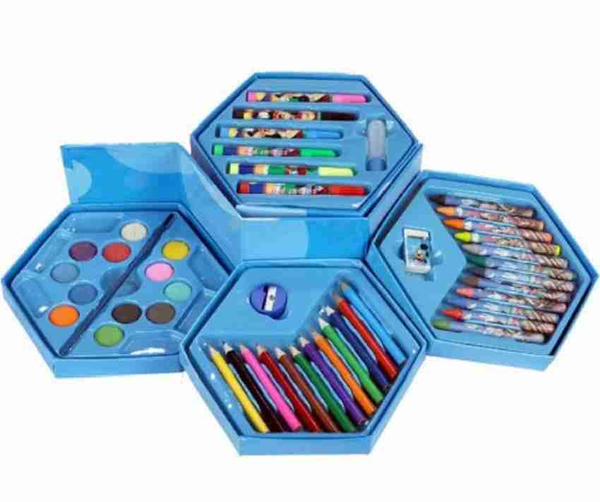 Fabofly Arts Color Kit for Kids - Set Of 46 Pieces