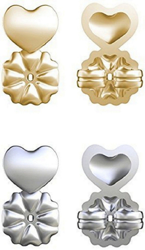 Flipkart Buy ELEGANTSHOPPING Magic BAX Earring Lifters 2 Pairs Earring Backs Adjustable Hypoallergenic Earring Lifts Fits All Post Earrings 1Pair Gold 1Pair Silver EAR LIFTER Metal Earring Set Onl...
