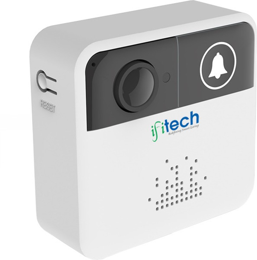 Battery powered outlet video doorbell